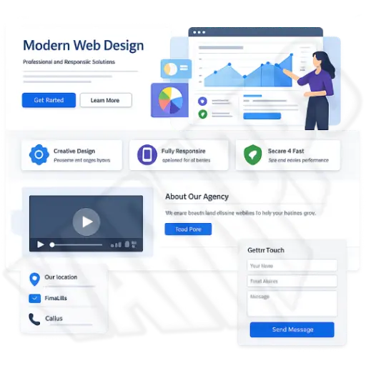 Web App Design (UI / UX)